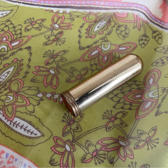 2 vintage ‘40s Lucien Lelong lipstick brass bullet case, Nicole Pink, Grand Slam - Picture 6 of 9